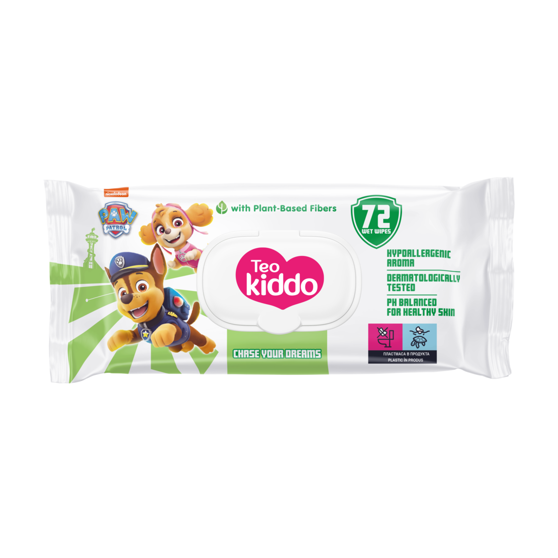 TEO KIDDO МОКРИ КЪРПИ 72 бр.