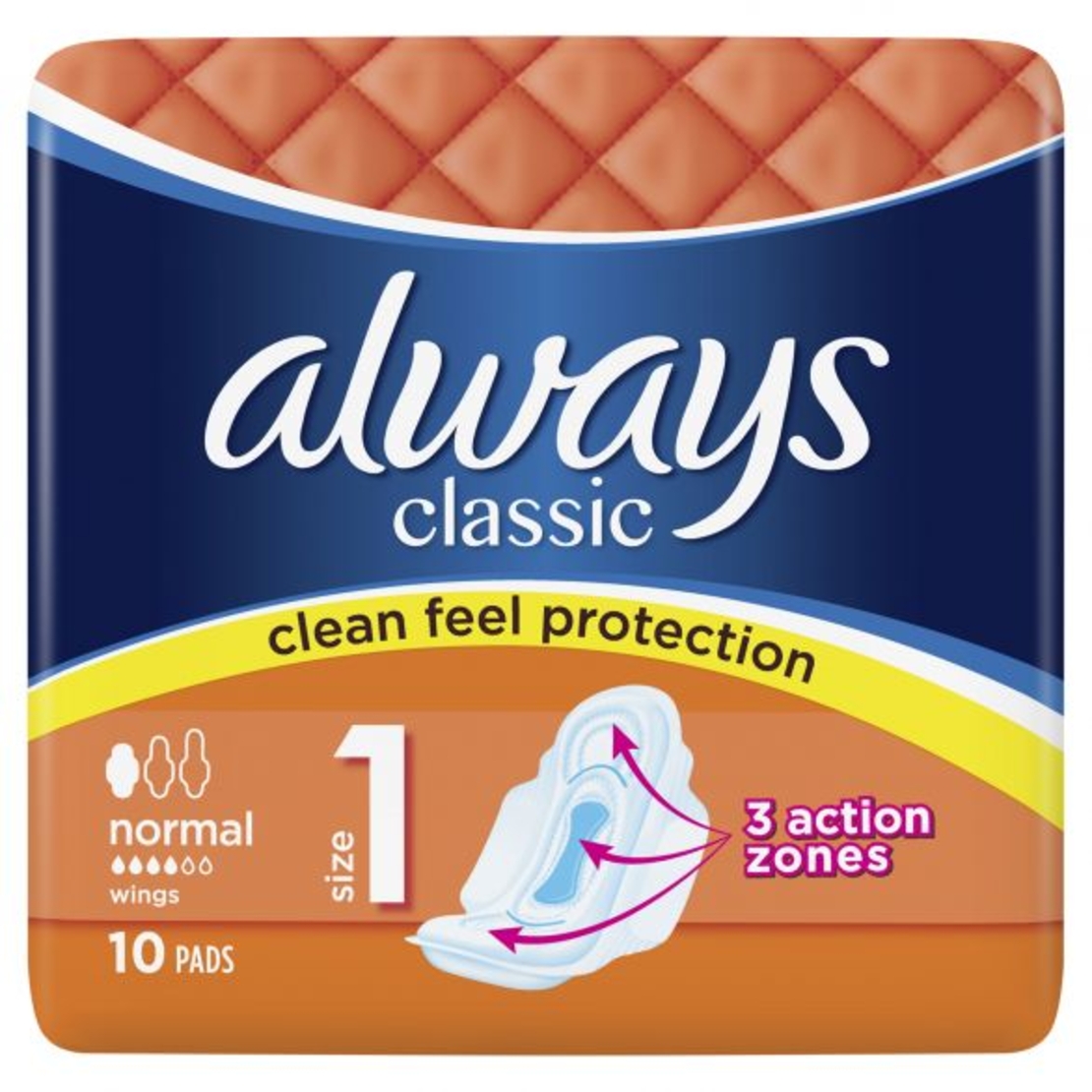 ALWAYS CLASSIC NORMAL ДАМСКИ ПРЕВРЪЗКИ 10 бр. / опак.