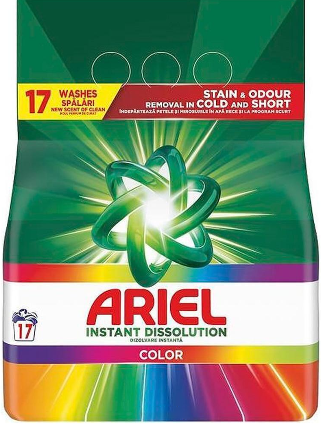 ARIEL INSTANT DISSOLUTION COLOR ПРАХ ЗА ПРАНЕ 1.105 гр.