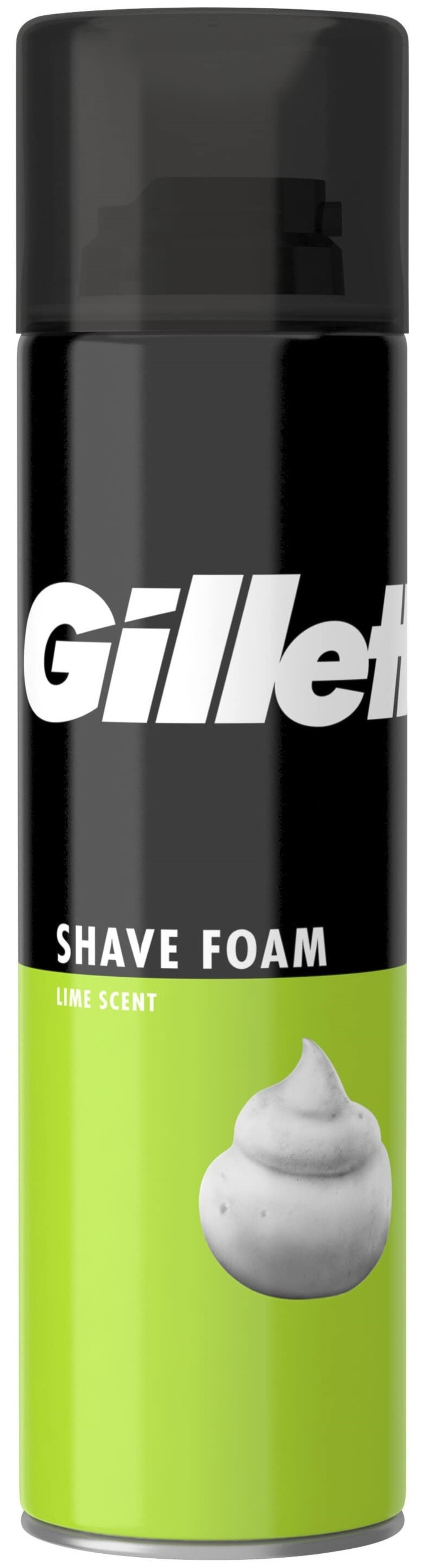 GILLETE LIME SCENT ПЯНА ЗА БРЪСНЕНЕ 200 мл.