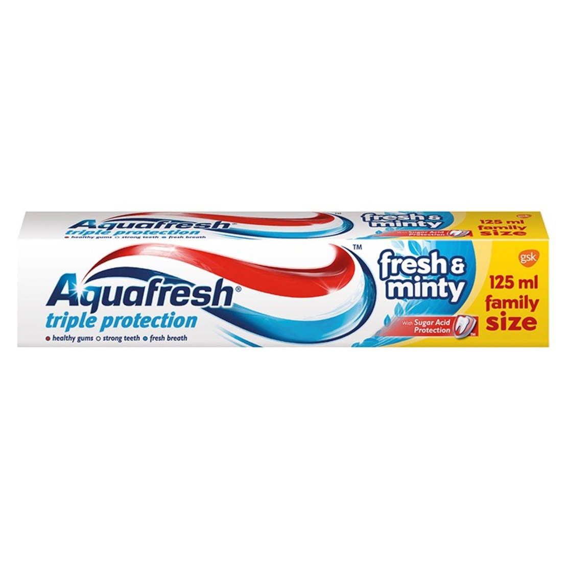 AQUAFRESH FRESH AND MINTY ПАСТА ЗА ЗЪБИ 125 мл.