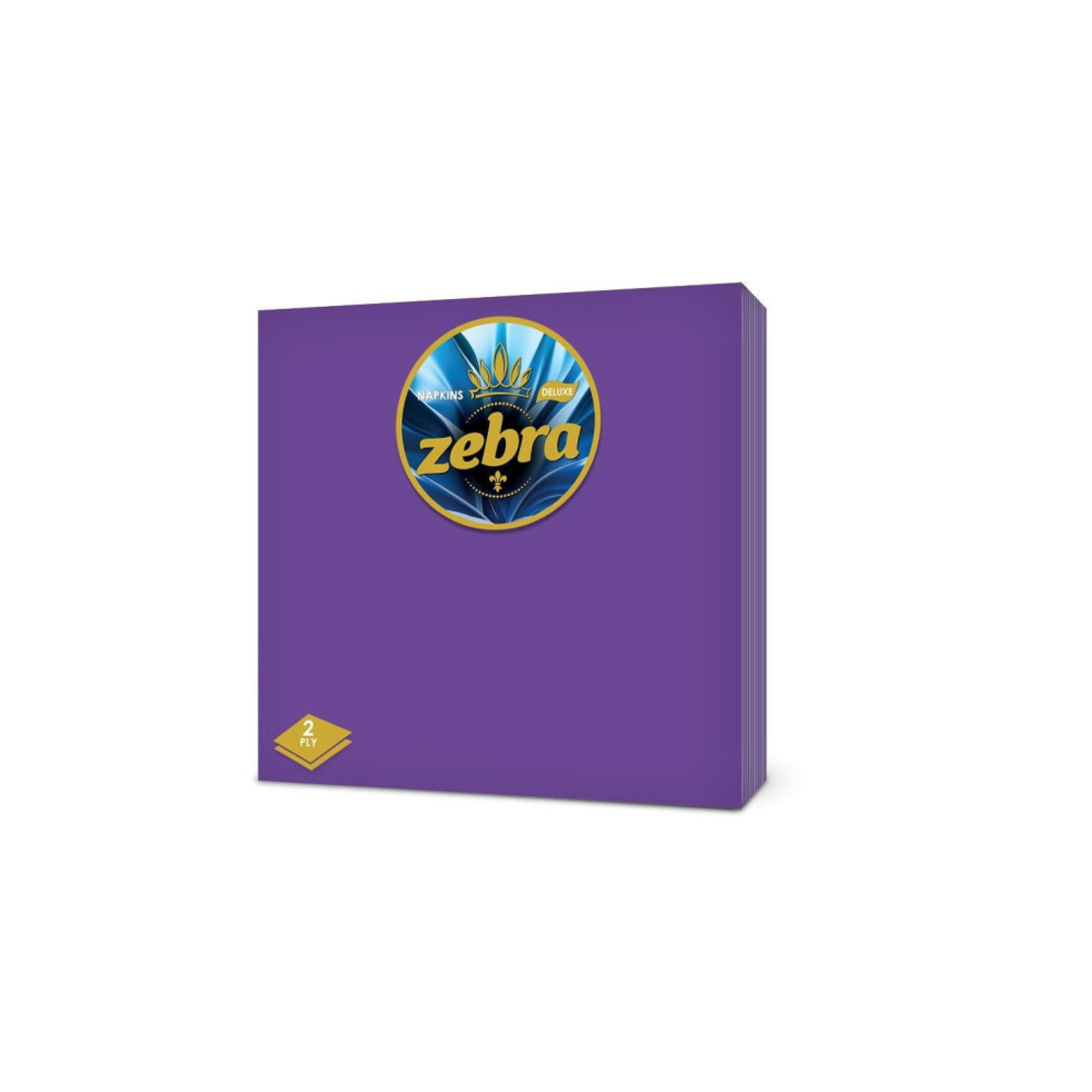 ZEBRA DELUX САЛФЕТКИ ЦВЕТНИ 35 бр. /опак.