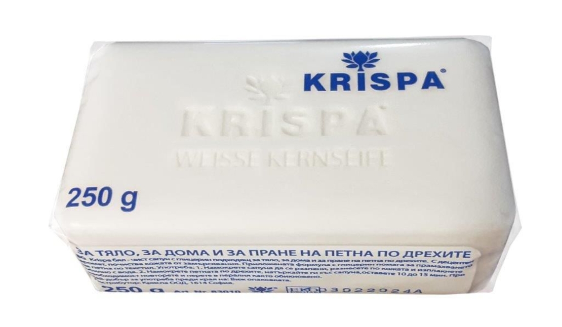 KRISPA САПУН ЗА ПРАНЕ И ПЕТНА 250 гр.