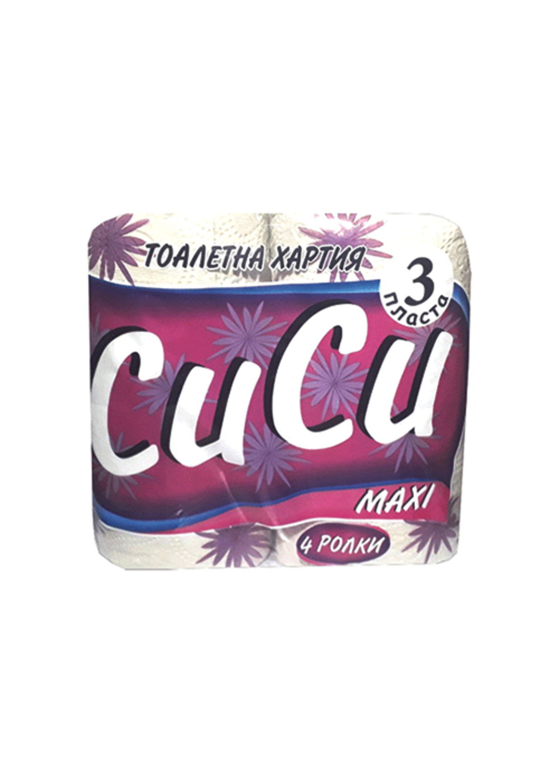 СИСИ МАКСИ ТОАЛЕТНА ХАРТИЯ 4 бр./опак.
