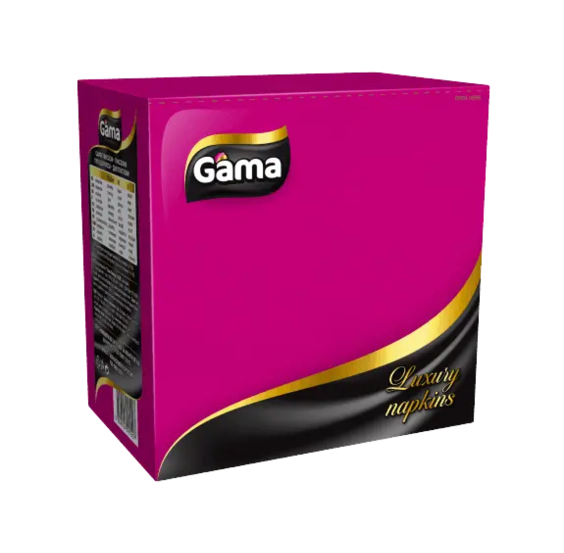 GAMA САЛФЕТКИ ЦВЕТНИ 30 бр./разл. цветове