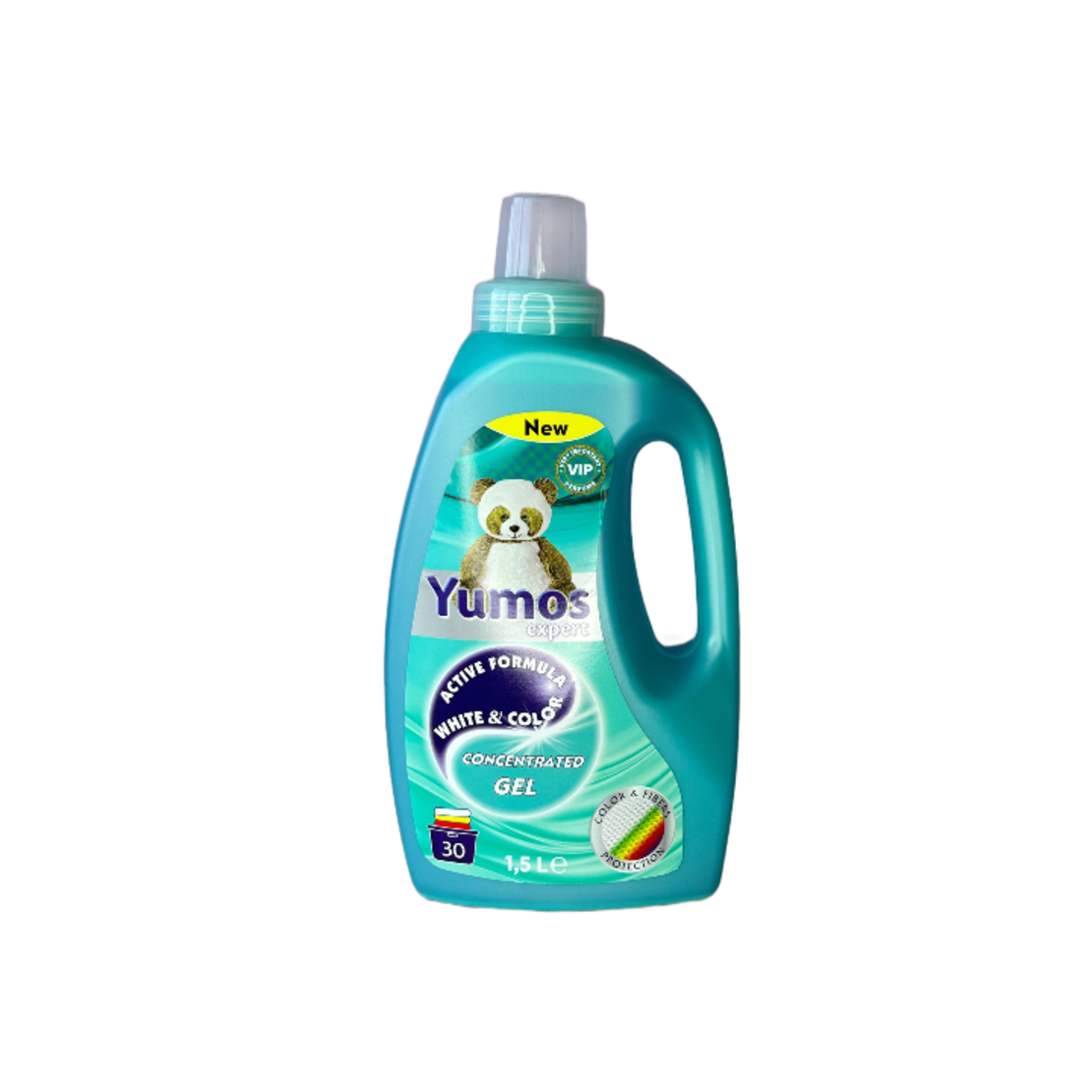 YUMOS WHITE & COLOUR ТЕЧЕН ПЕРИЛЕН ПРЕПАРАТ ЗА БЕЛИ И ЦВЕТНИ ТЪКАНИ 1500 мл.