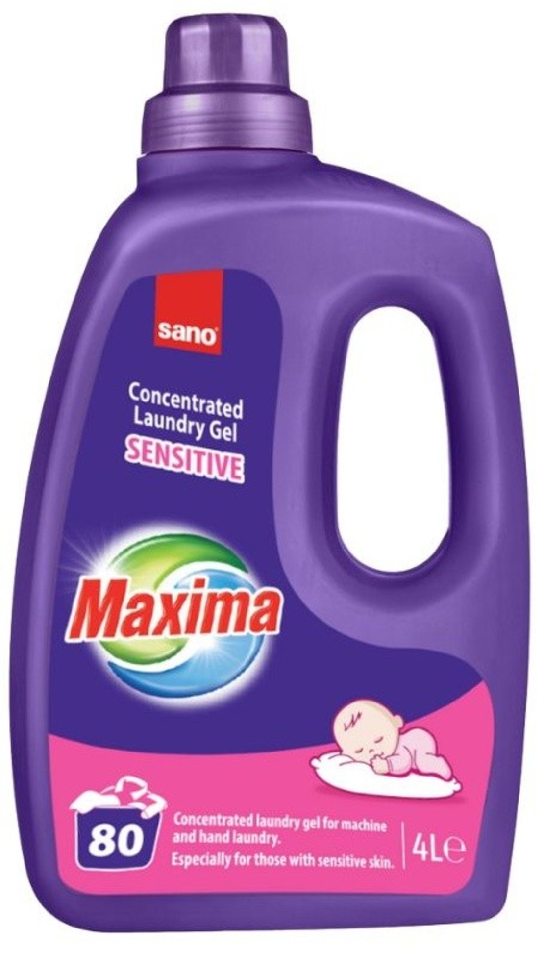 SANO MAXIMA SENSITIVE  BABY ТЕЧЕН ПЕРИЛЕН ПРЕПАРАТ 4000 мл.