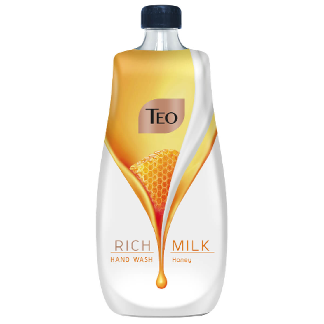 TEO RICH MILK HONEY ТЕЧЕН САПУН РЕЗЕРВА 800 мл.