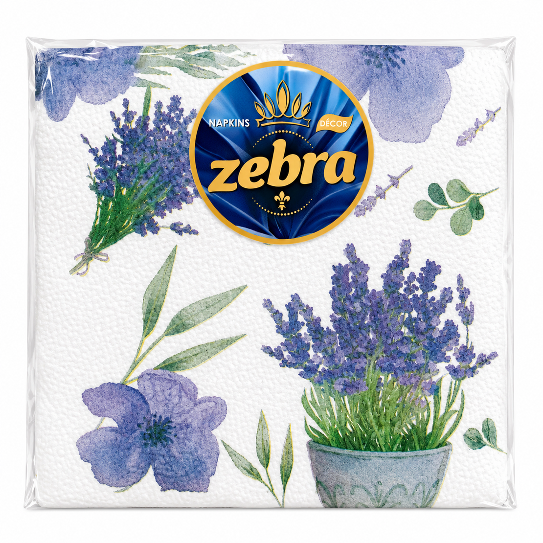 ZEBRA DECOR FLORA САЛФЕТКИ 45 бр. / опак.