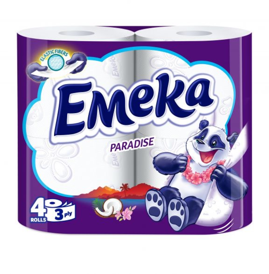 EMEKA PARADISE ТОАЛЕТНА ХАРТИЯ 4 бр.