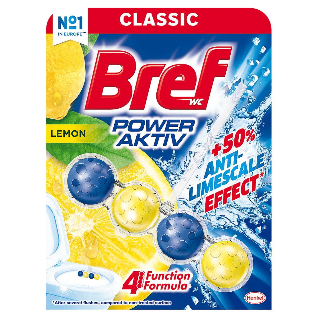 BREF POWER ACTIV LEMON WC БЛОКЧЕ 1 бр./опак.