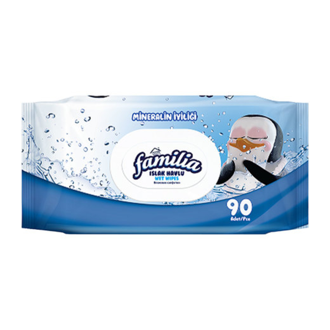 FAMILIA MINERAL GOODNESS МОКРИ КЪРПИ 90 бр.