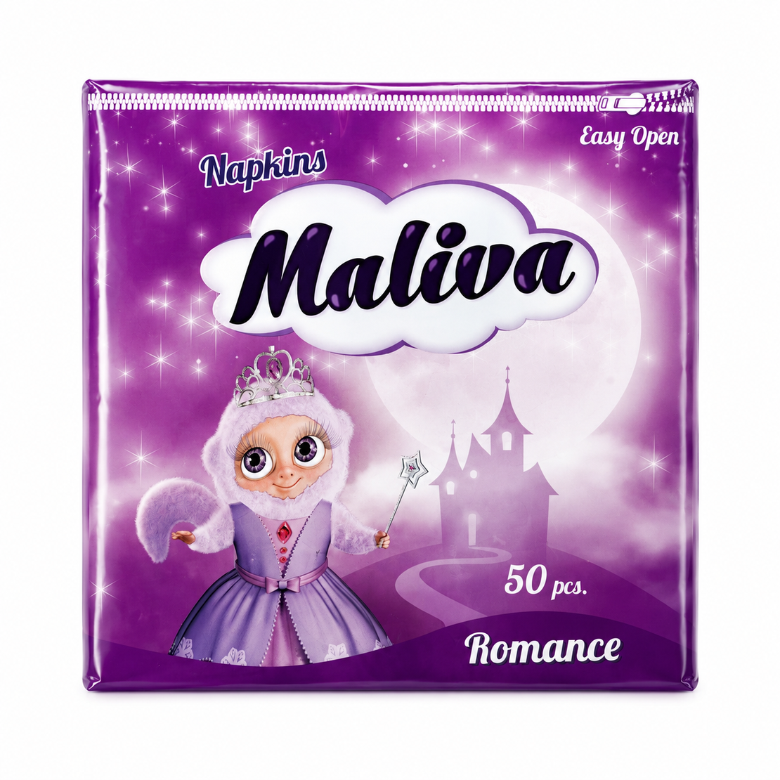 MALIVA САЛФЕТКИ 50 бр. / опак.