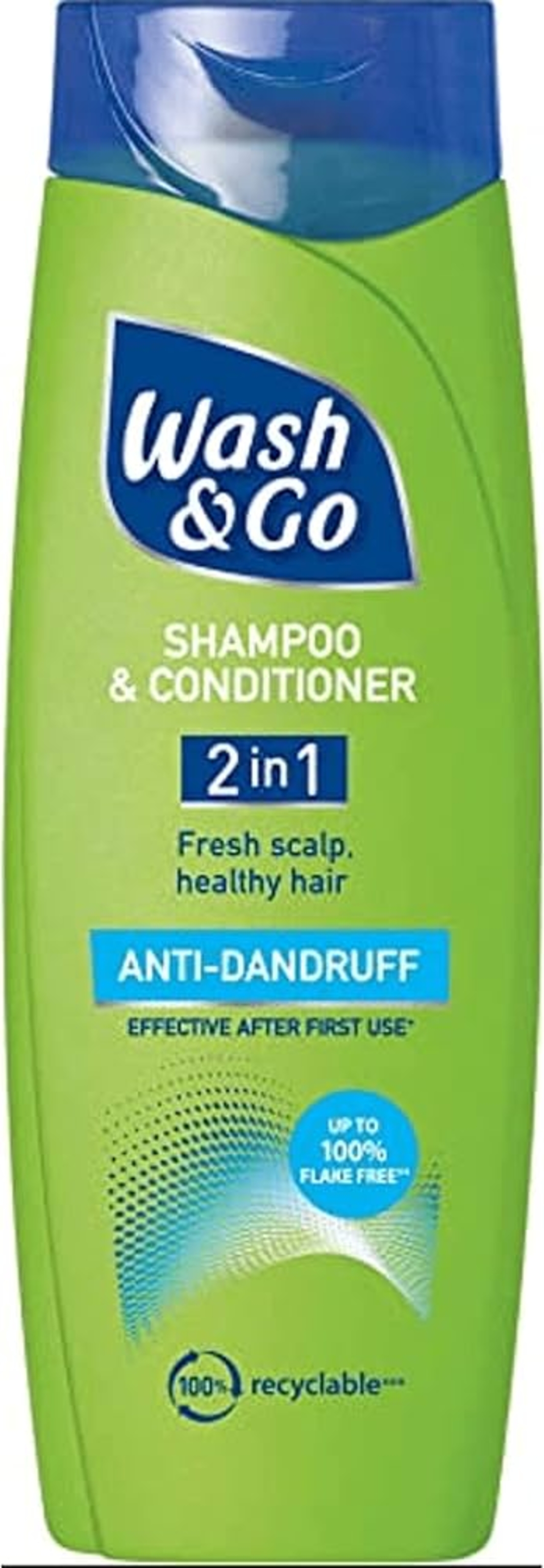 WASH & GO 2 IN 1 ANTI-DANDRUFF ШАМПОАН И БАЛСАМ 200 мл.