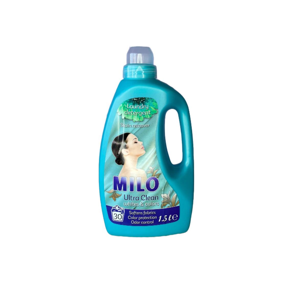 MILO ULTRA CLEAN WHITE & COLOURS ТЕЧЕН ПЕРИЛЕН ПРЕПАРАТ ЗА БЕЛИ И ЦВЕТНИ ТЪКАНИ 1500 мл.