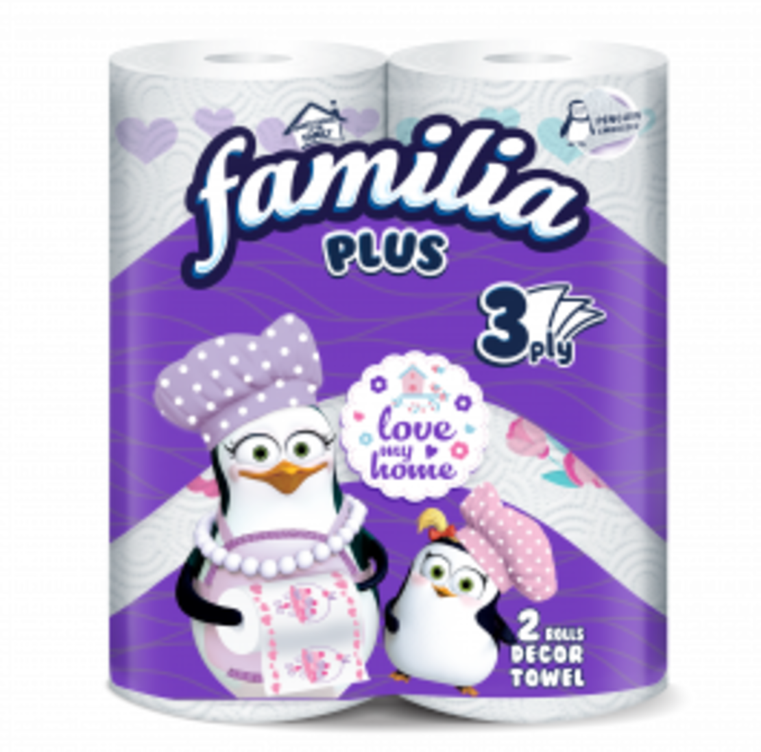 FAMILIA DECOR КУХНЕНСКА ХАРТИЯ 3 пл. 2 бр./опак.