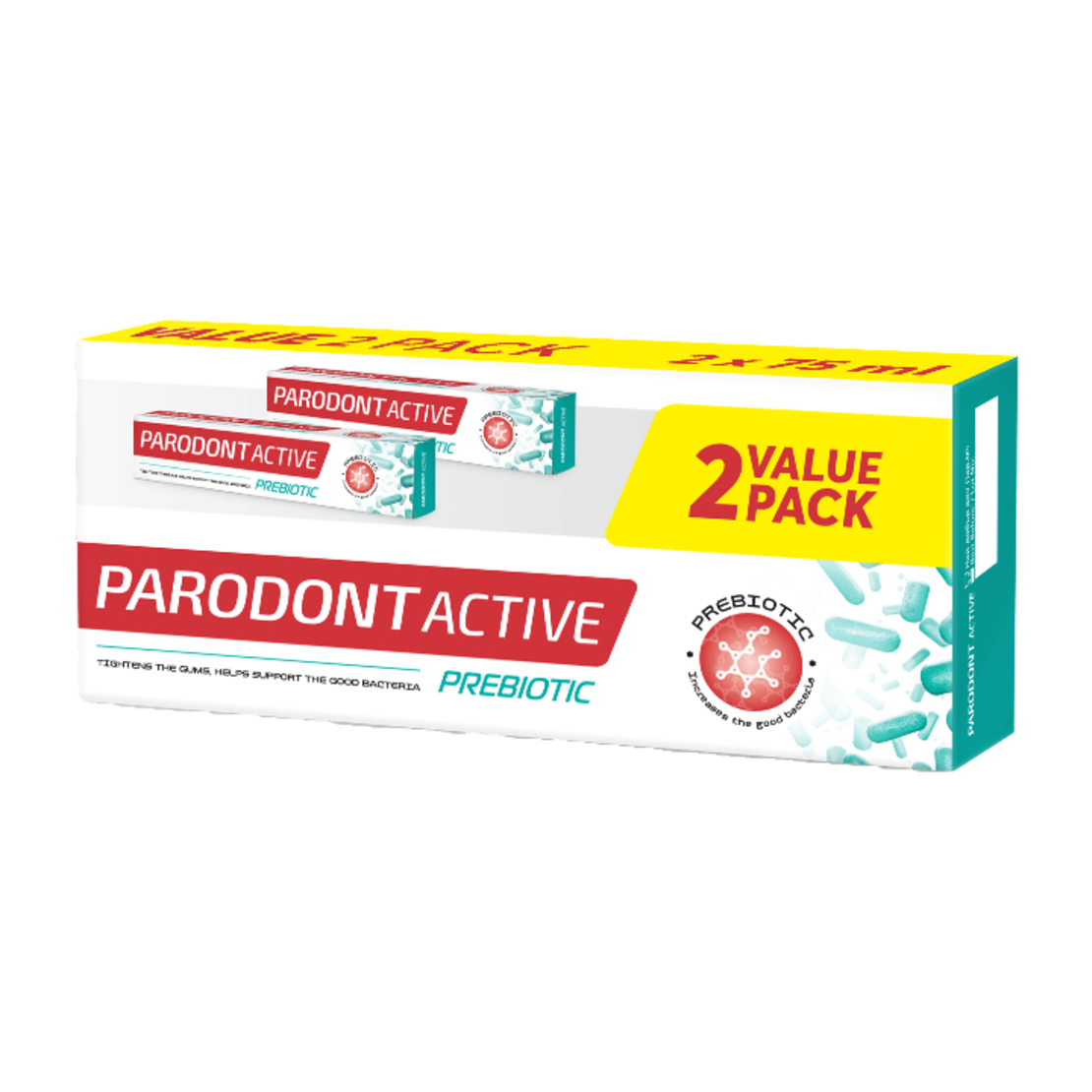 ASTERA PARODONT ACTIVE PREBIOTIC ПАСТА ЗА ЗЪБИ 2 X 75 мл.
