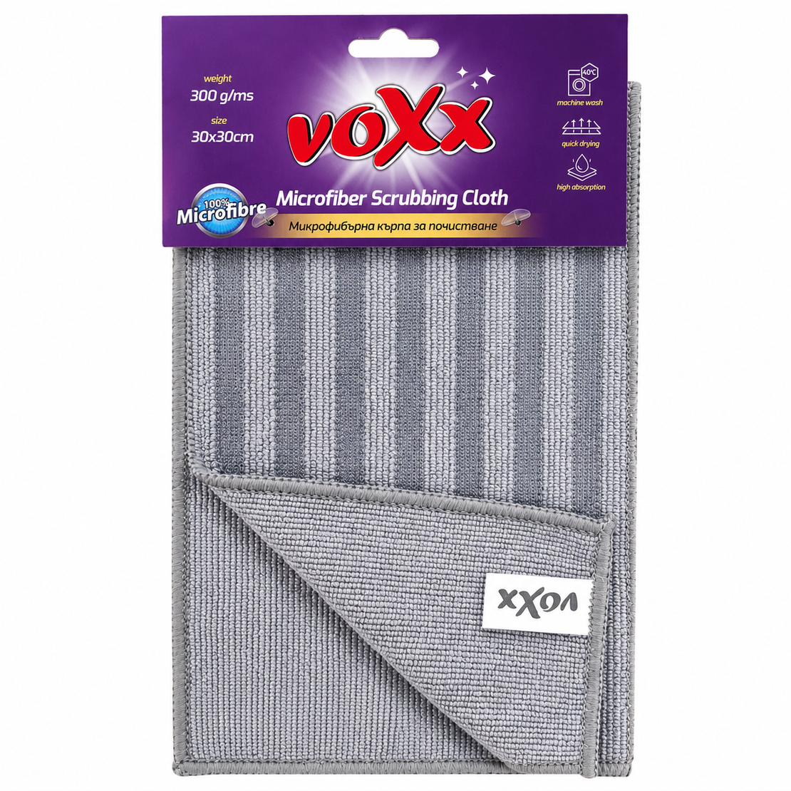 VOXX МИКРОФИБЪРНА КЪРПА 30 см / 30 см