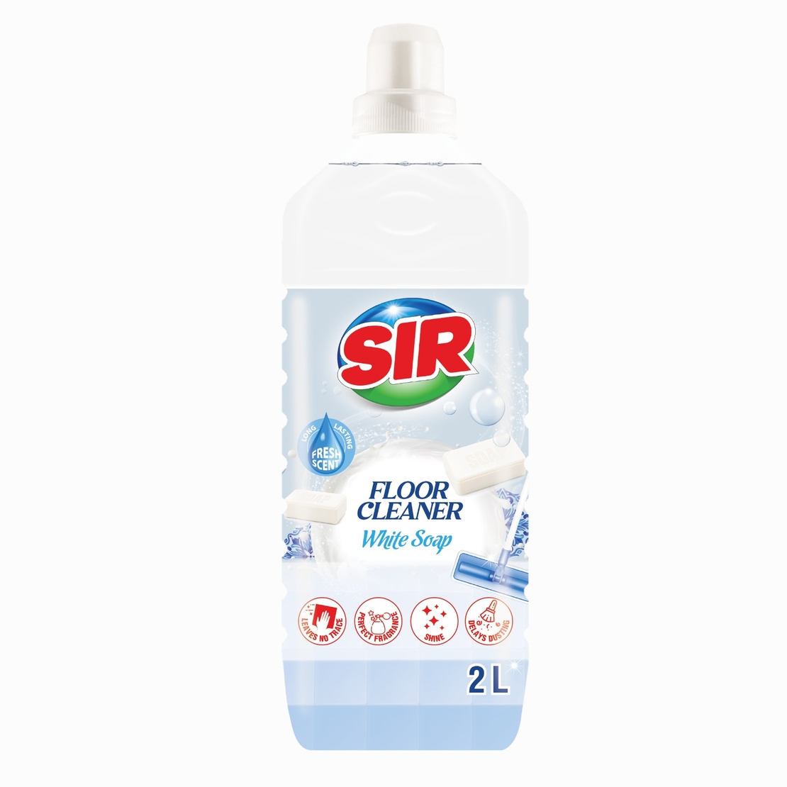 SIR WHITE SOAP ПРЕПАРАТ ЗА ПОЧИСТВАНЕ НА ПОД 2000 мл.