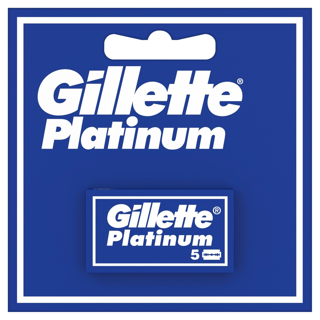 GILLETTE PLATINUM НОЖЧЕТА ЗА БРЪСНЕНЕ 5 бр. / опак.