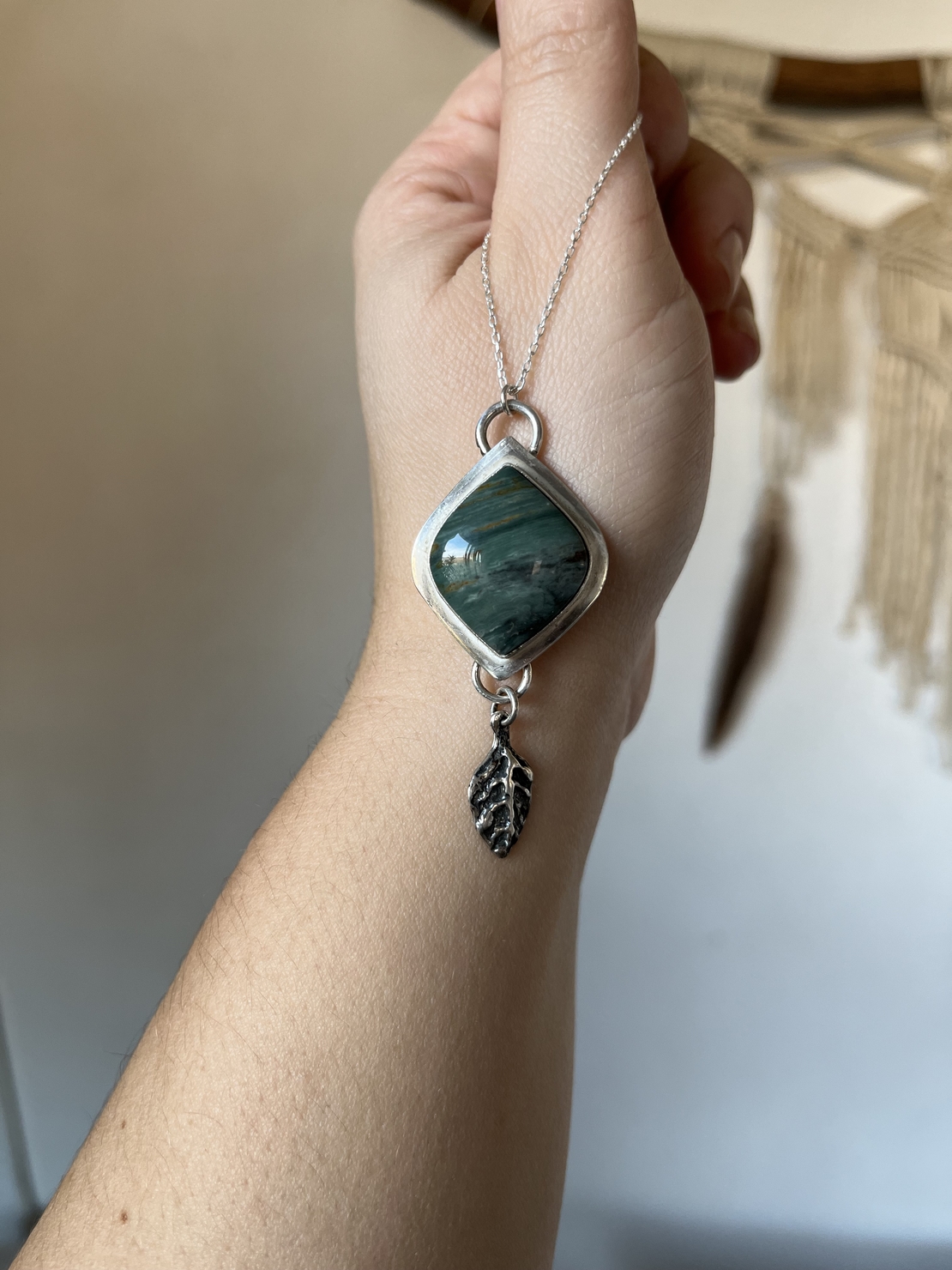 Picture Jasper Necklace