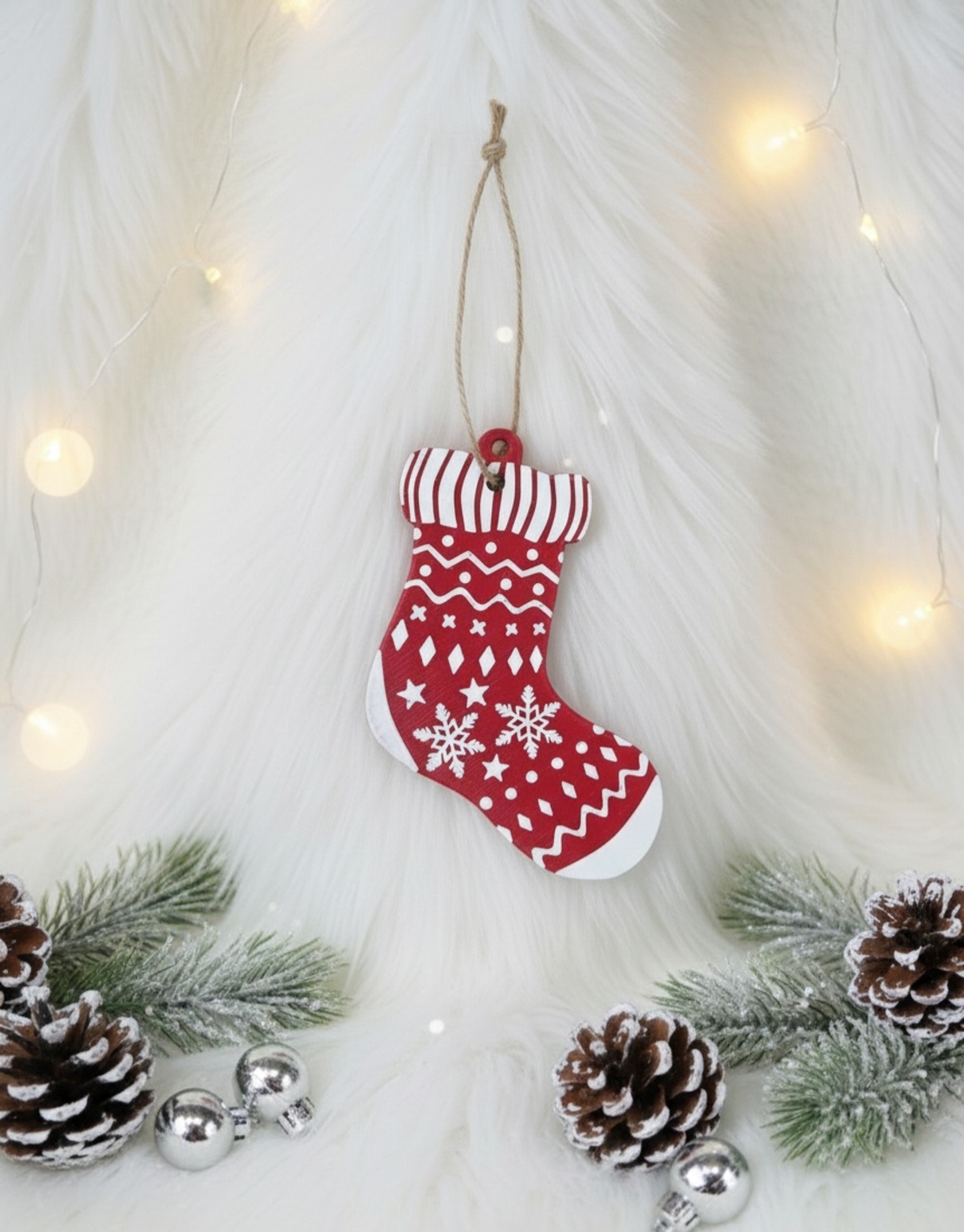 Коледен,, чорап