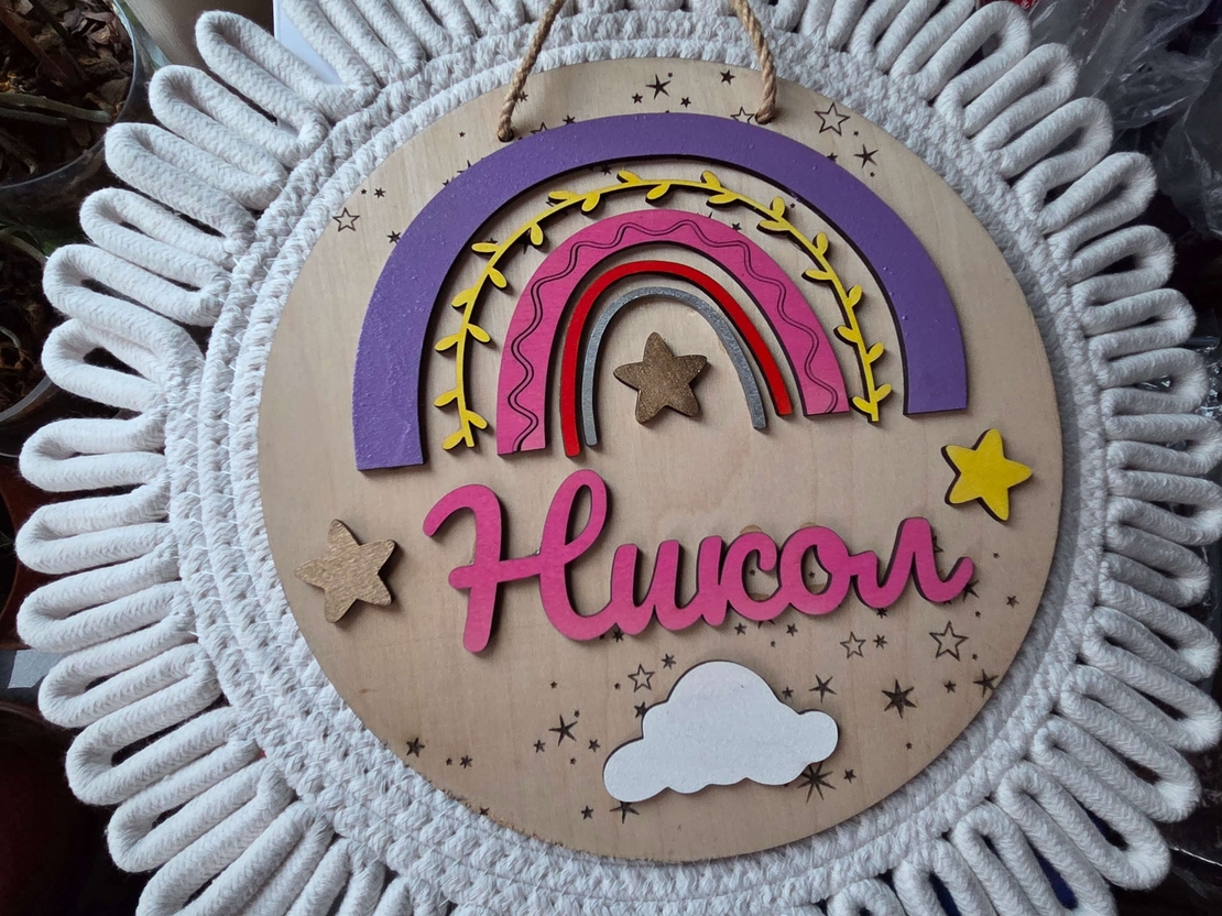 Табела за детска стая,, Дъга от мечти