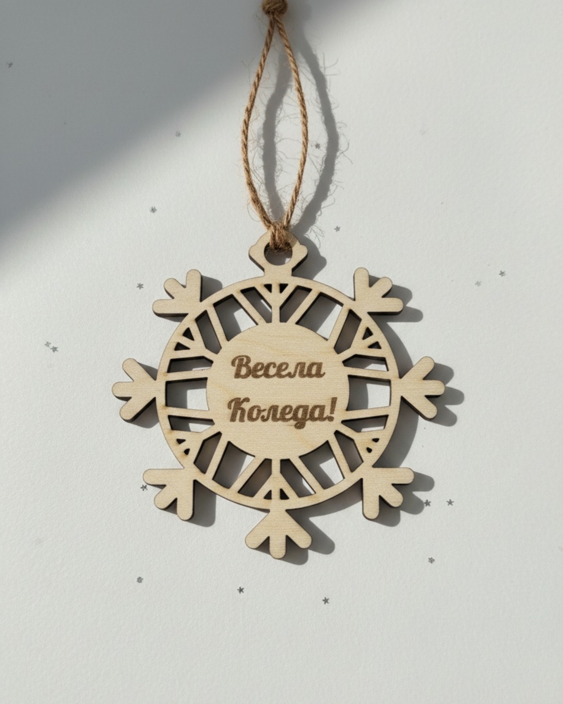 Коледна декорация,, Снежинка 