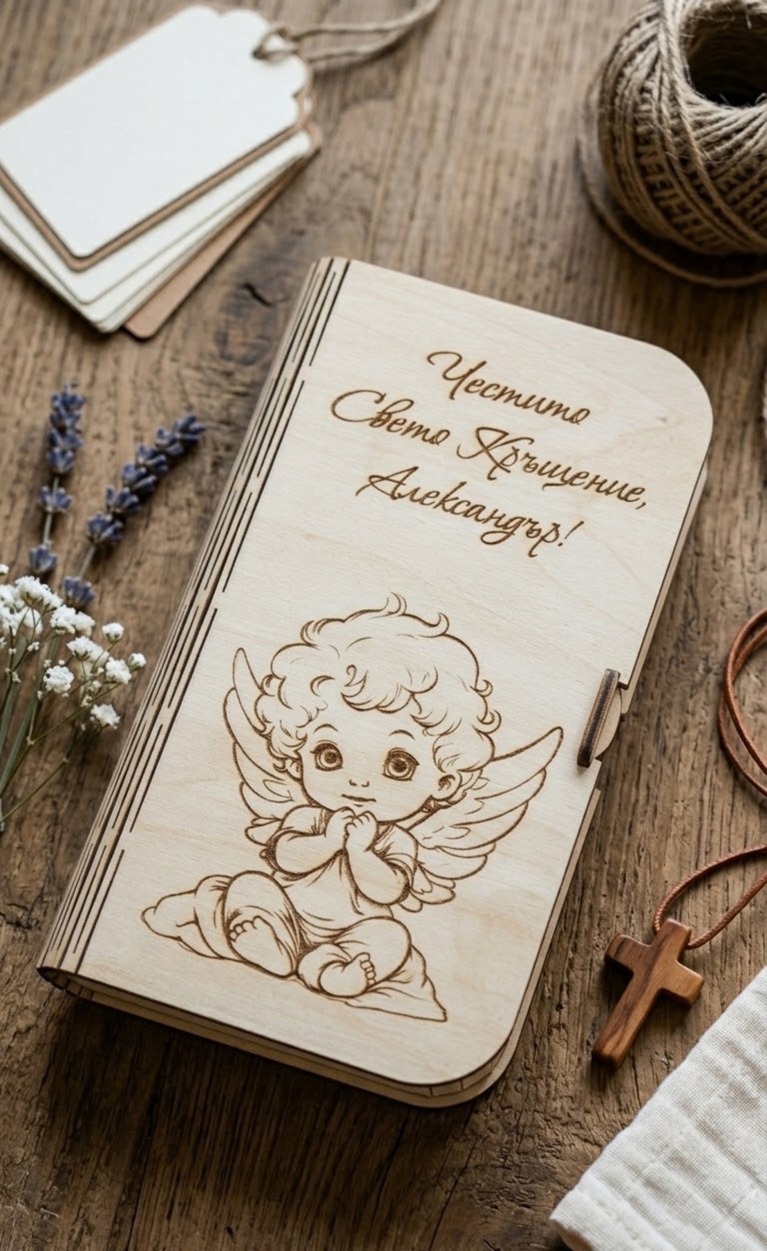 Картичка за пари,, Свето кръщение 