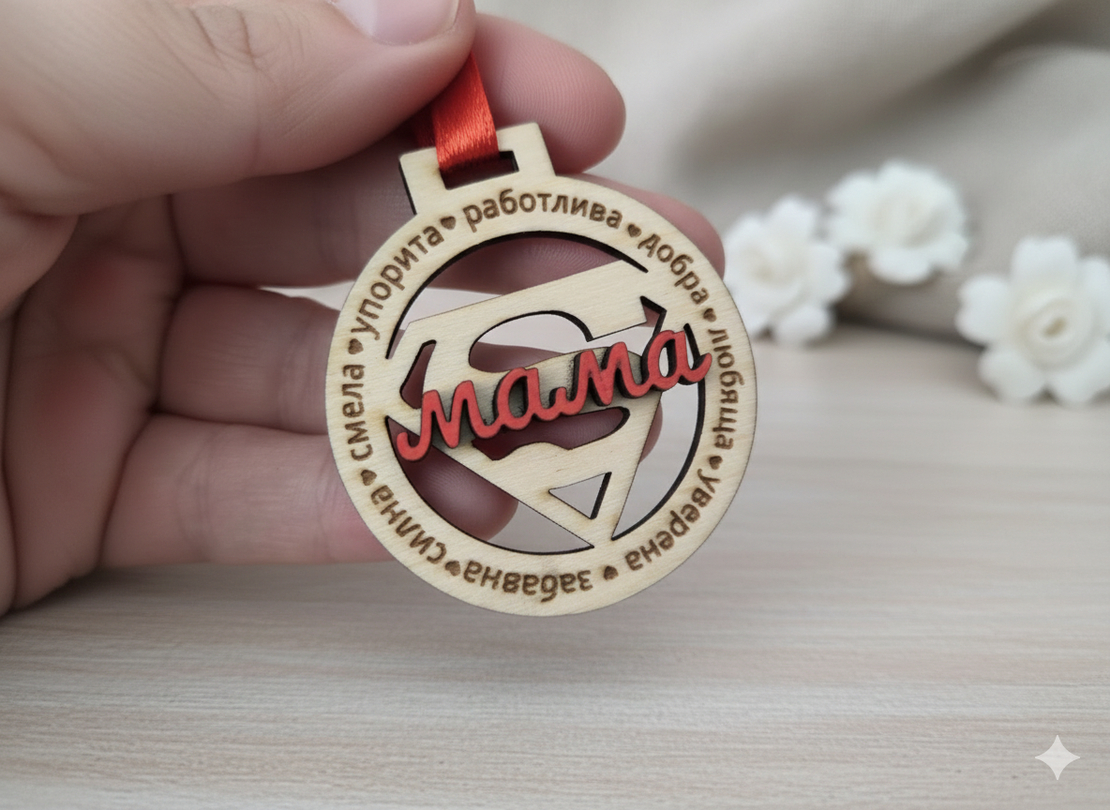 Дървен медал,, Супер мама