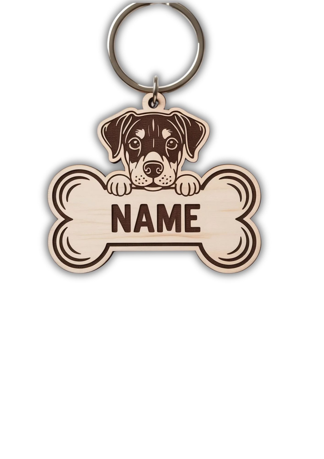 Кучешки медальон с ягдтериер