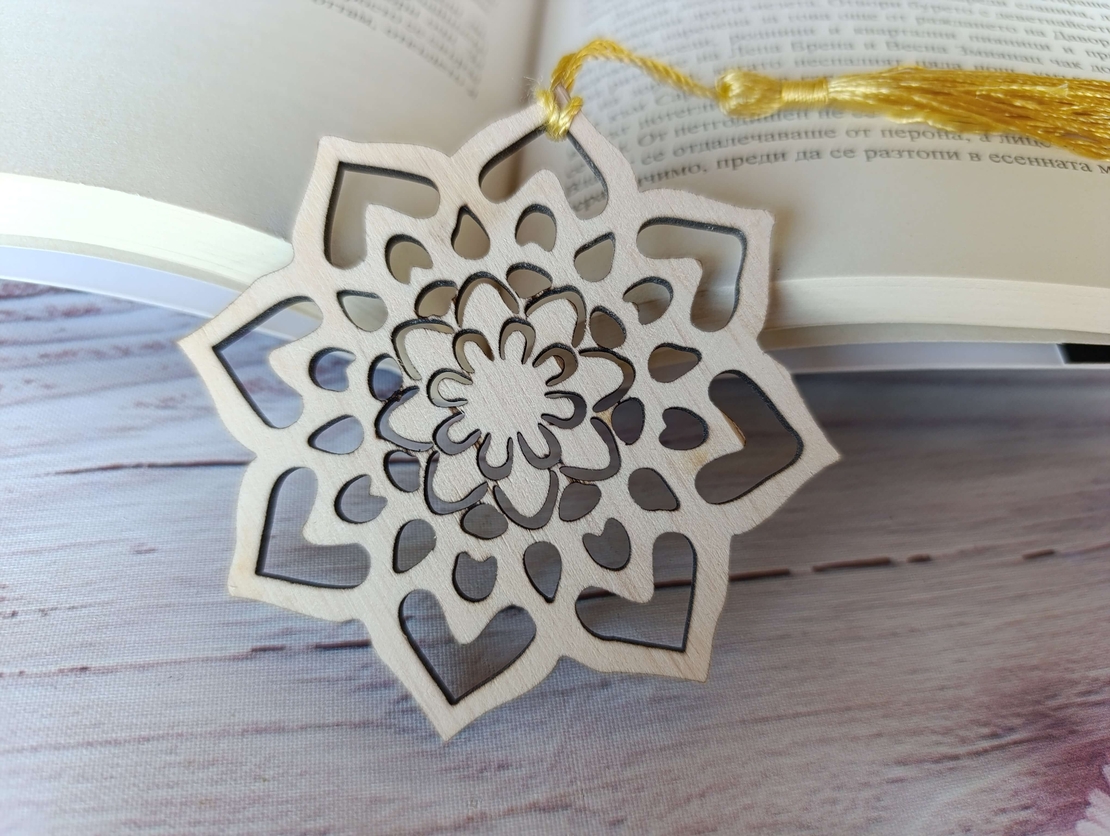 Книгоразделител,,Мандала