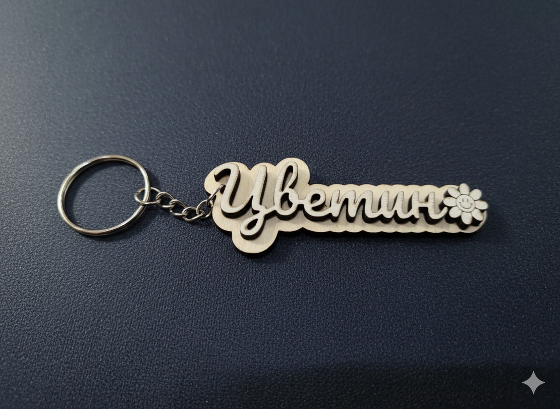 Ключодържател с име