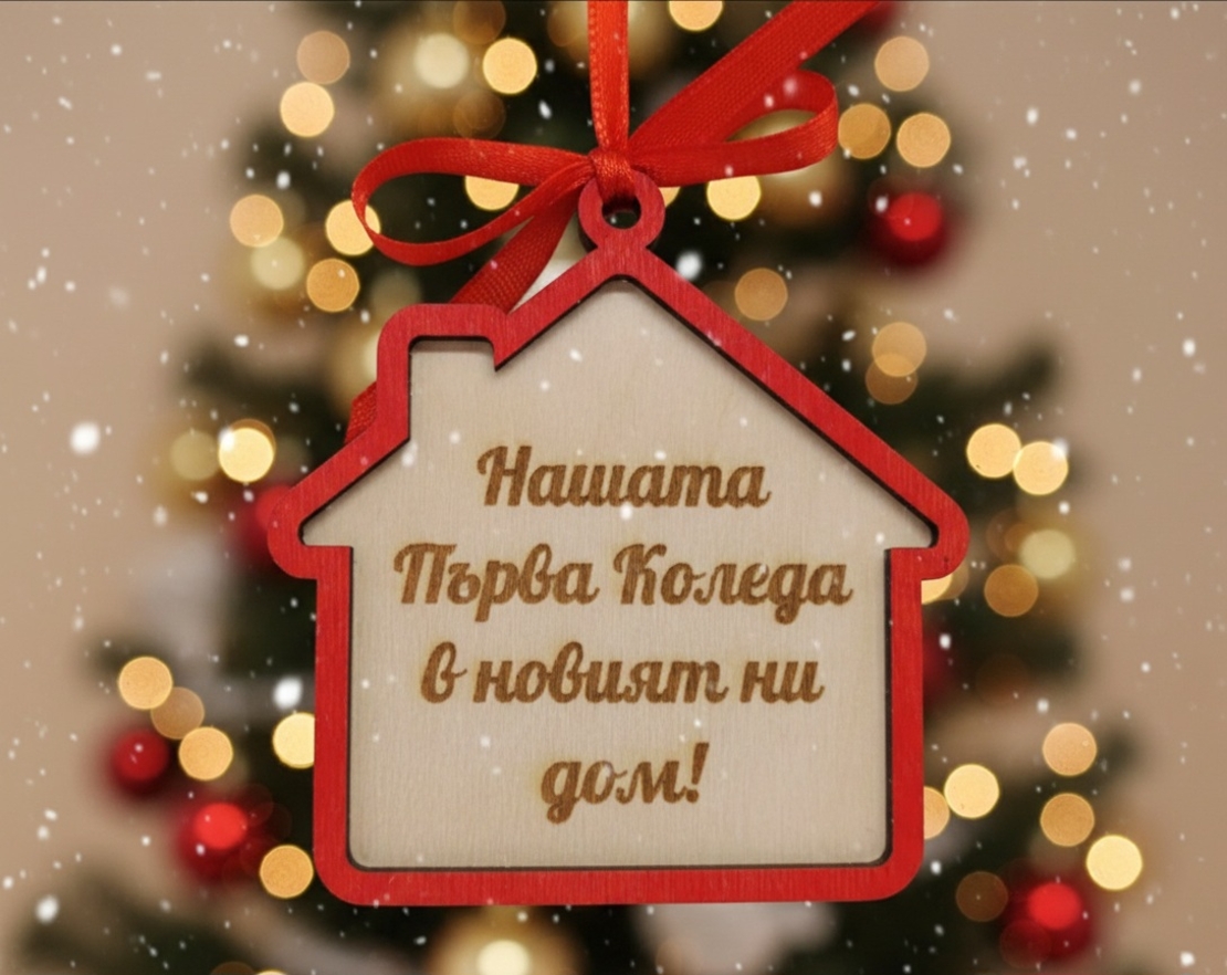 Нашата първа Коледа в новият ни дом