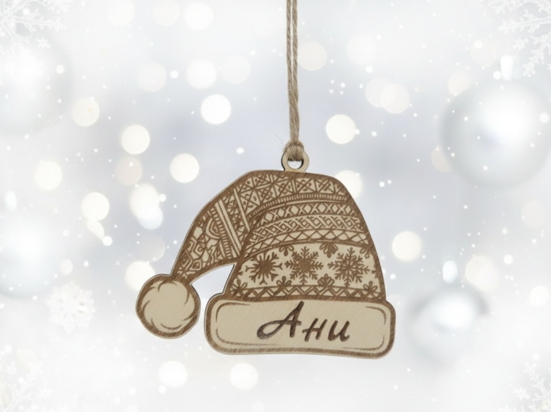 Коледна декорация,, шапка