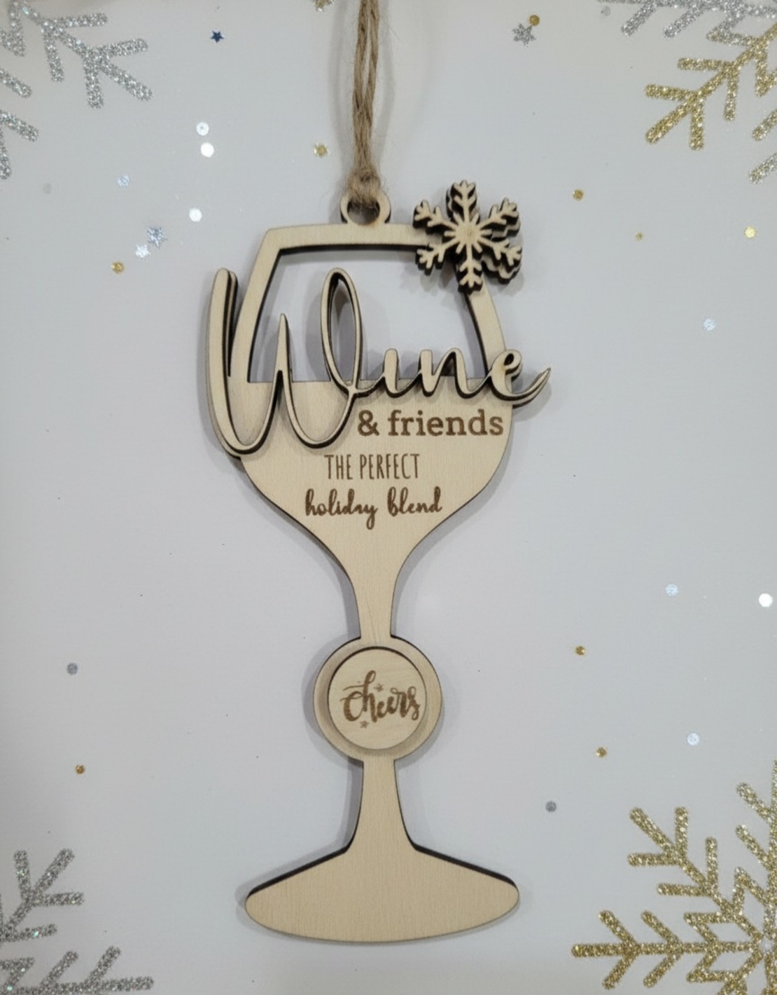 Дървена Чаша за вино