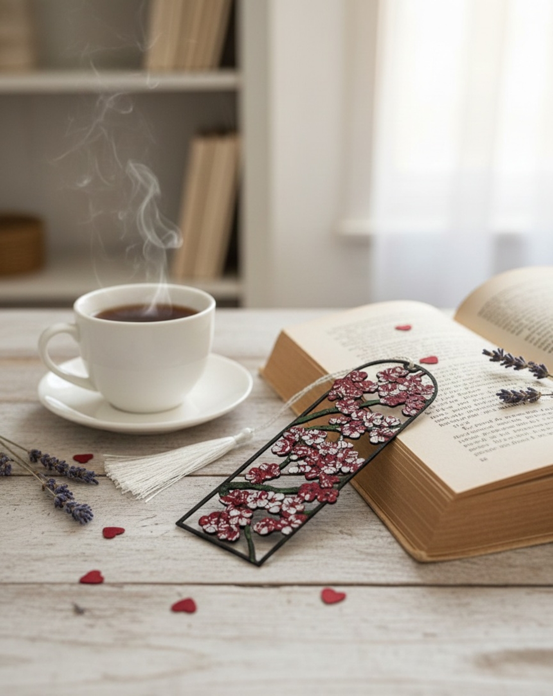 Книгоразделител,, Нежен флирт