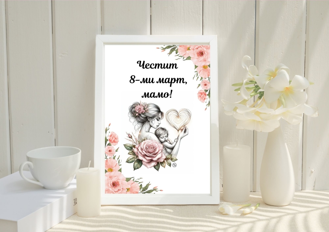 Постер за 8ми март