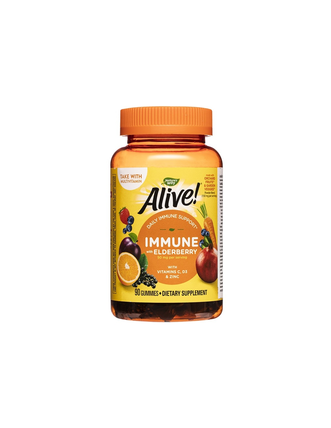 Alive Имунна защита Алайв Alive! Immune Gummies 90 желирани таблетки