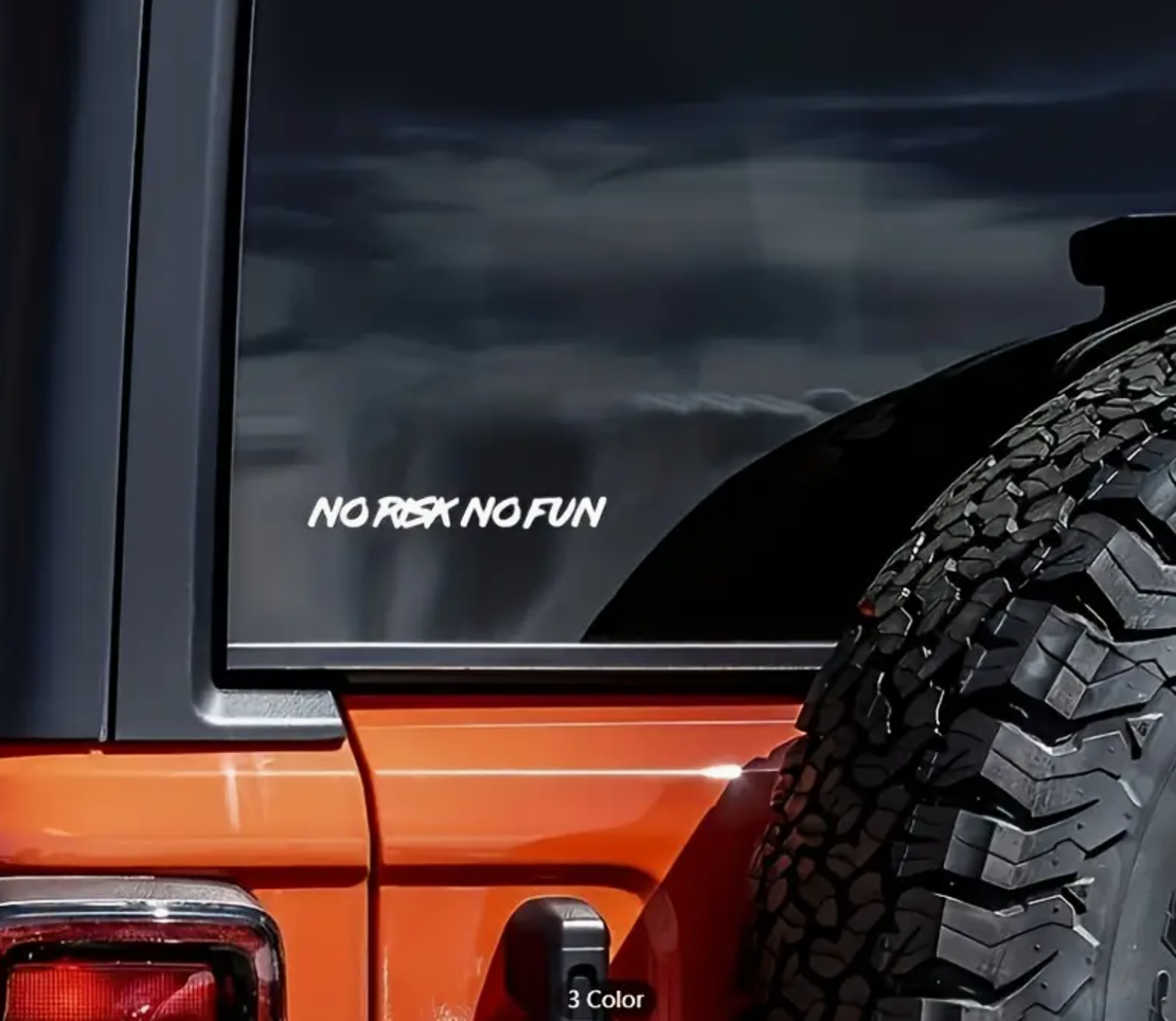 No risk no fun