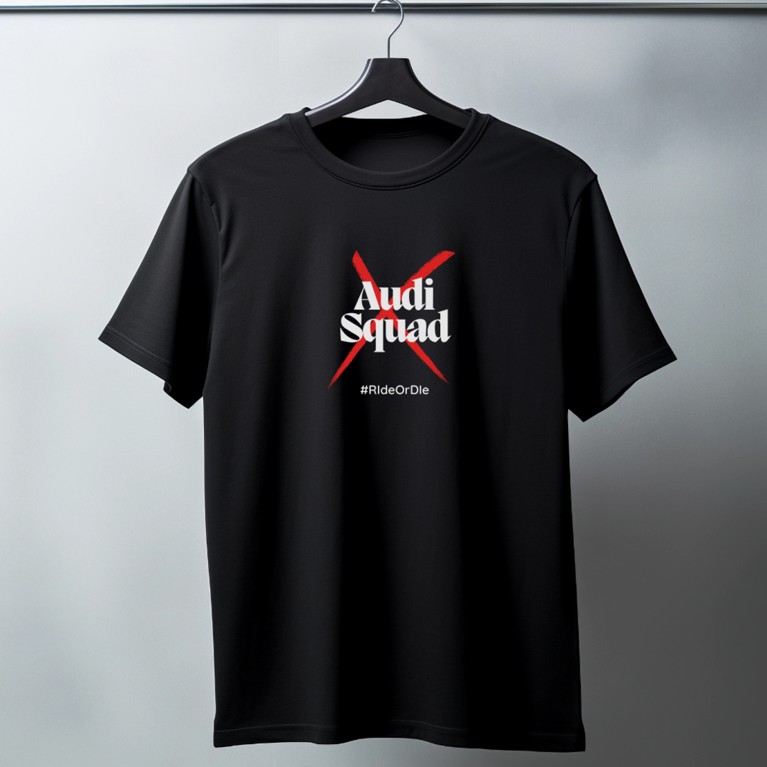 Тениска ,,No risk no Audi''