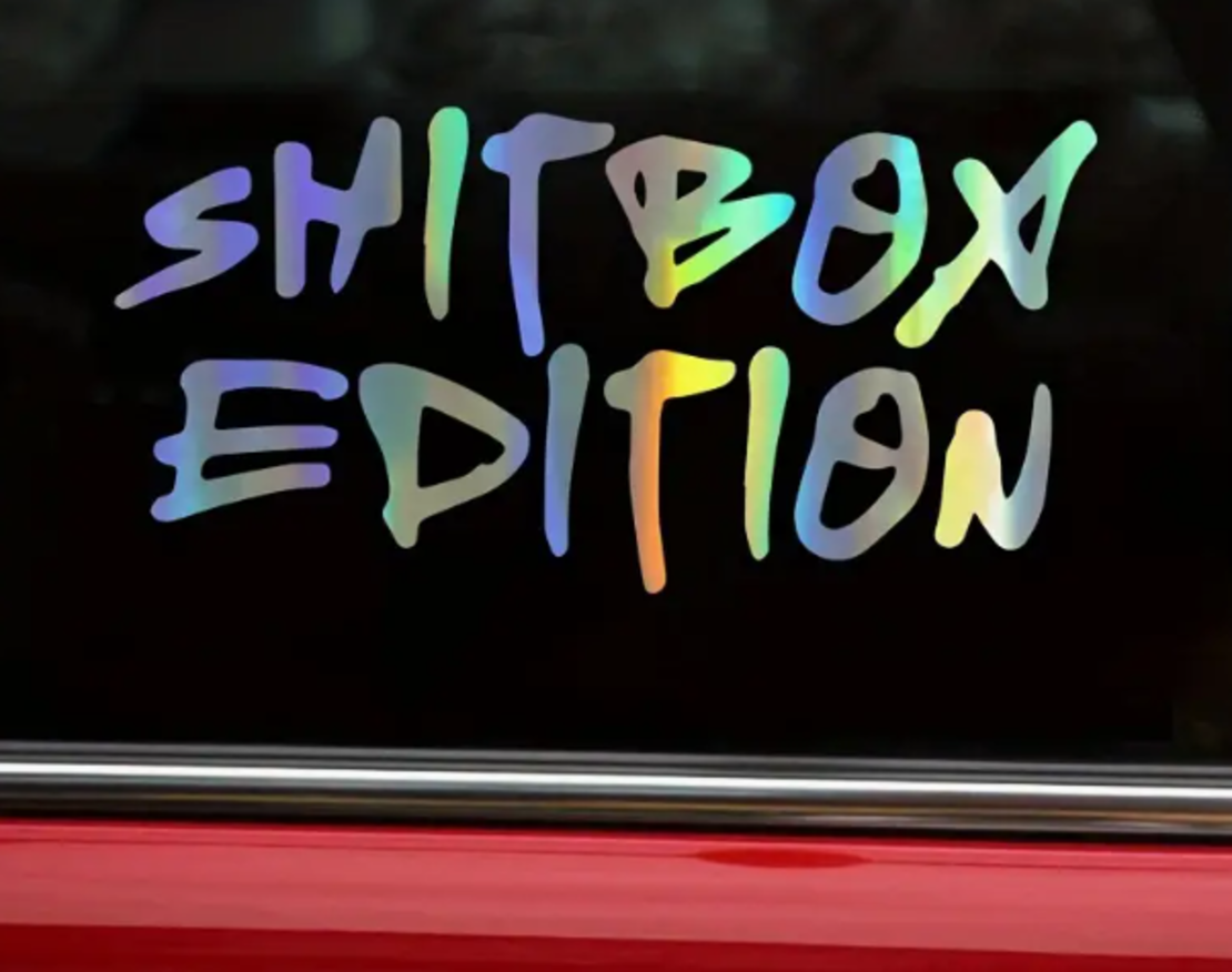 Shitbox edition