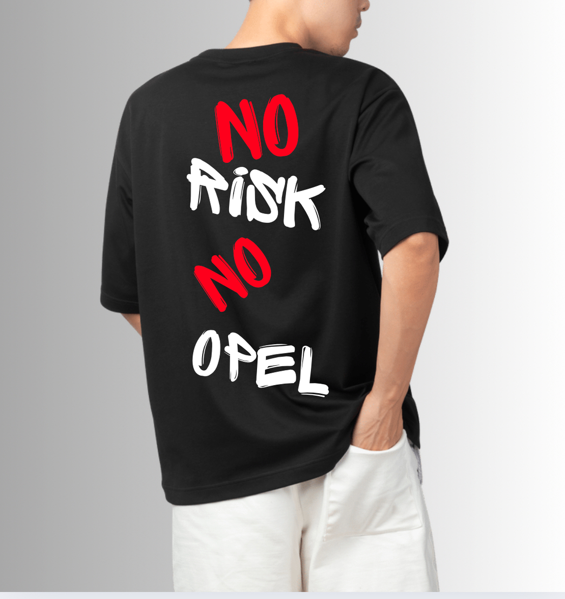 Тениска ,,No risk no Opel”