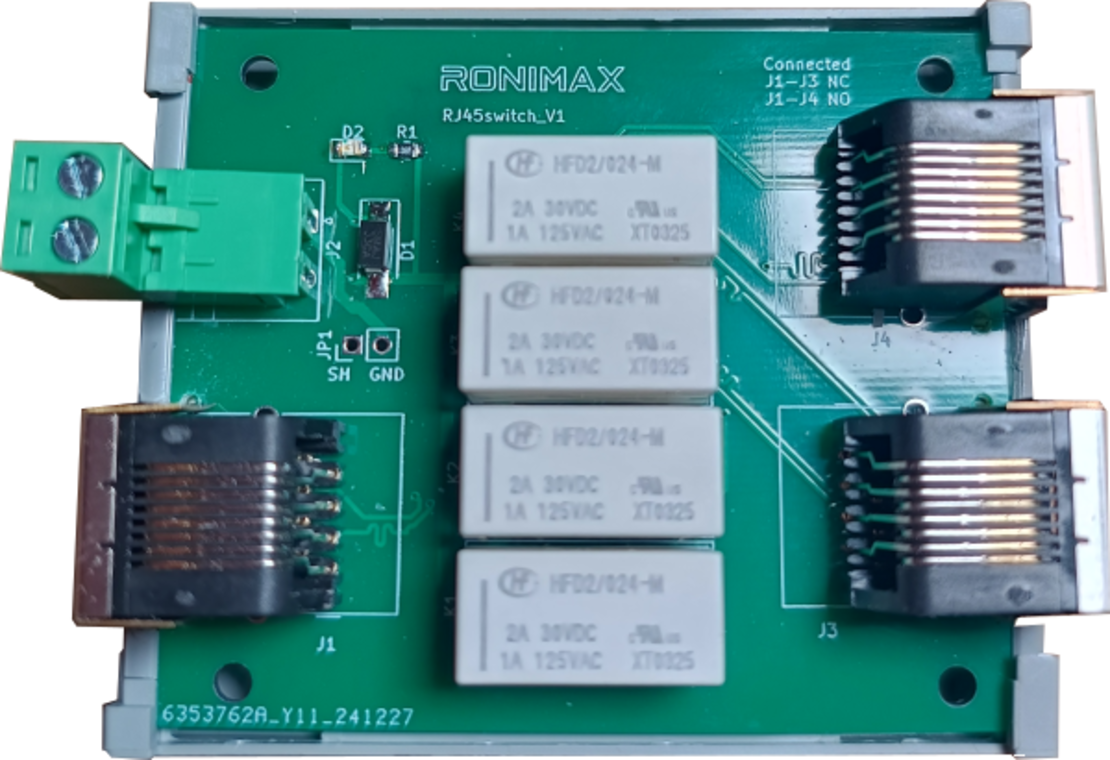 RJ45 Relay Switch/MUX