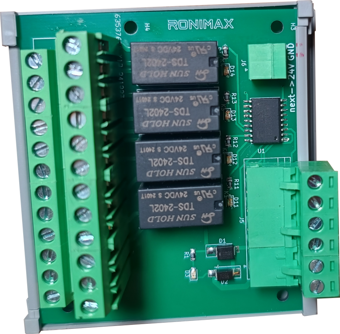 Relay switch 4 channels