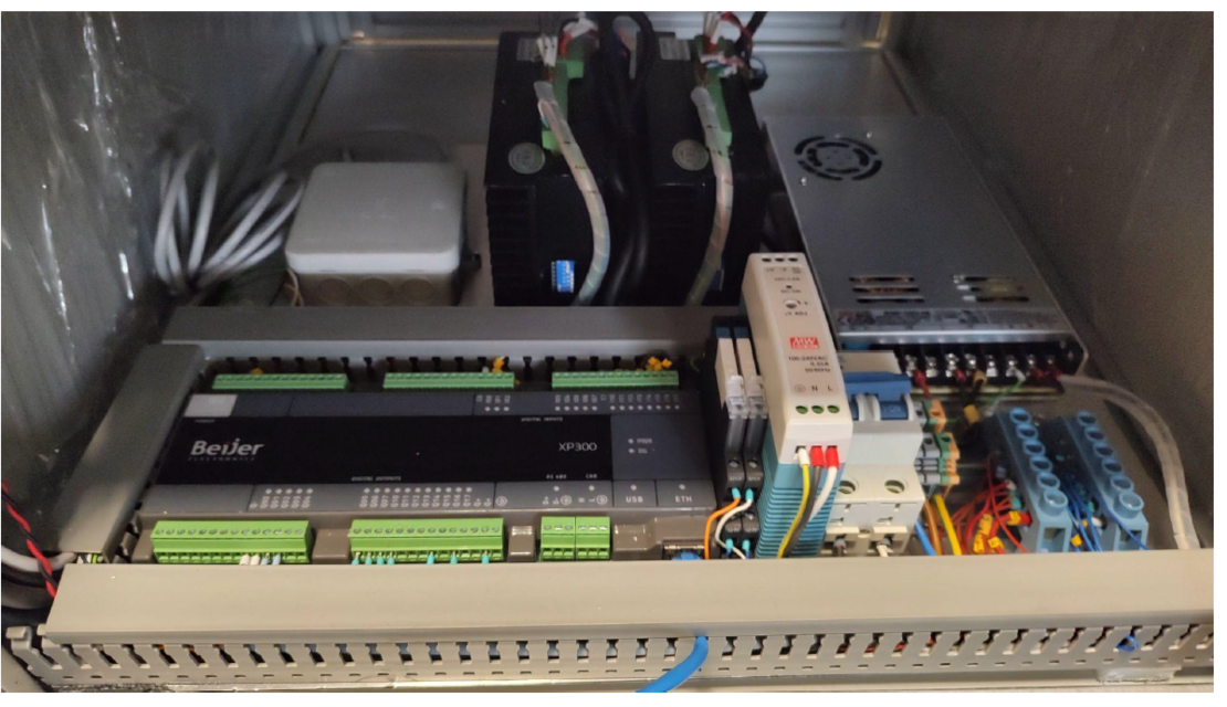 Cabinet for automated electronic PCBA tester