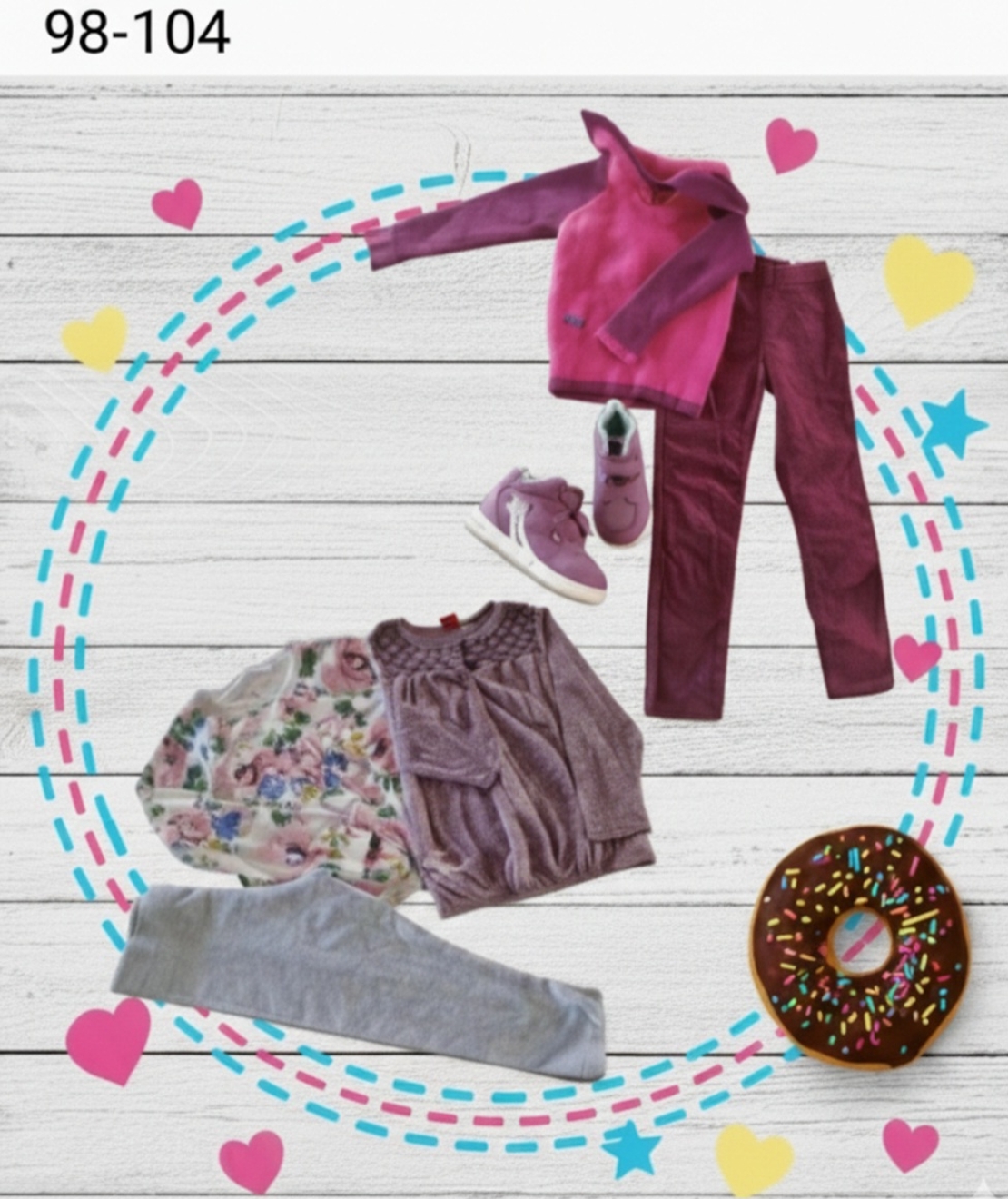 Сет момиче 3-4 год