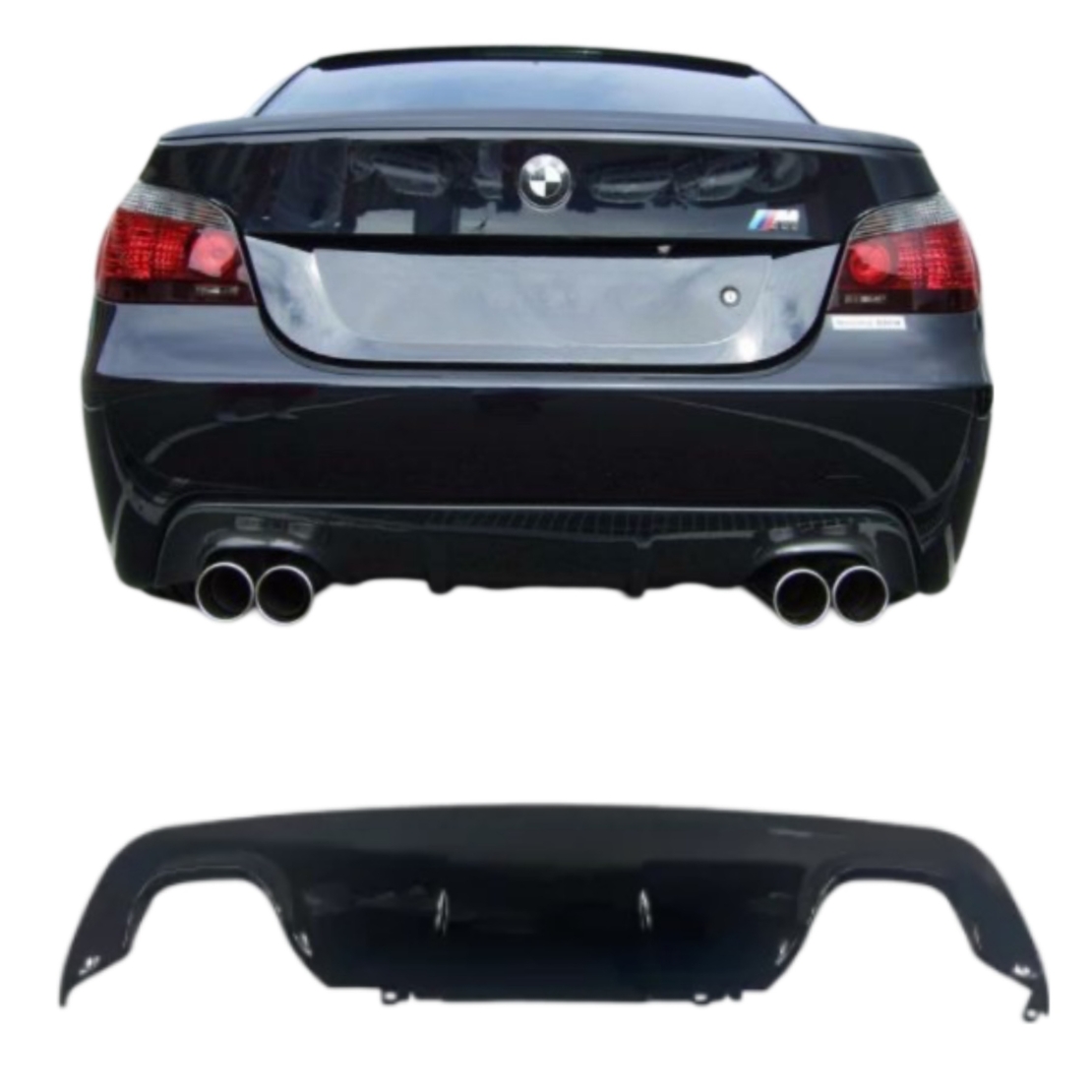 Двоен Дифузьор за BMW E60 E61