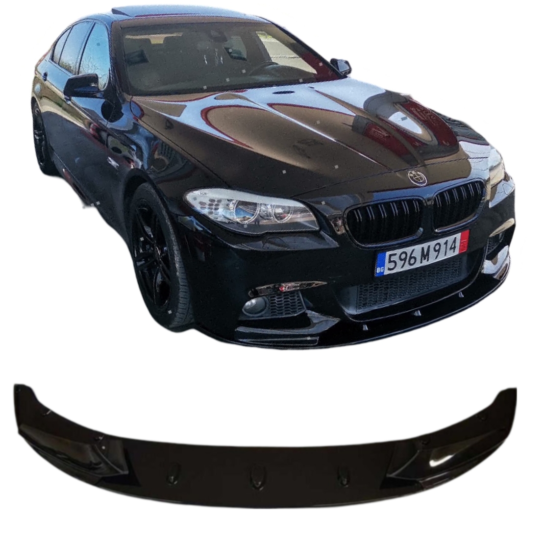 Преден М техник Лип Спойлер за BMW F10 F11