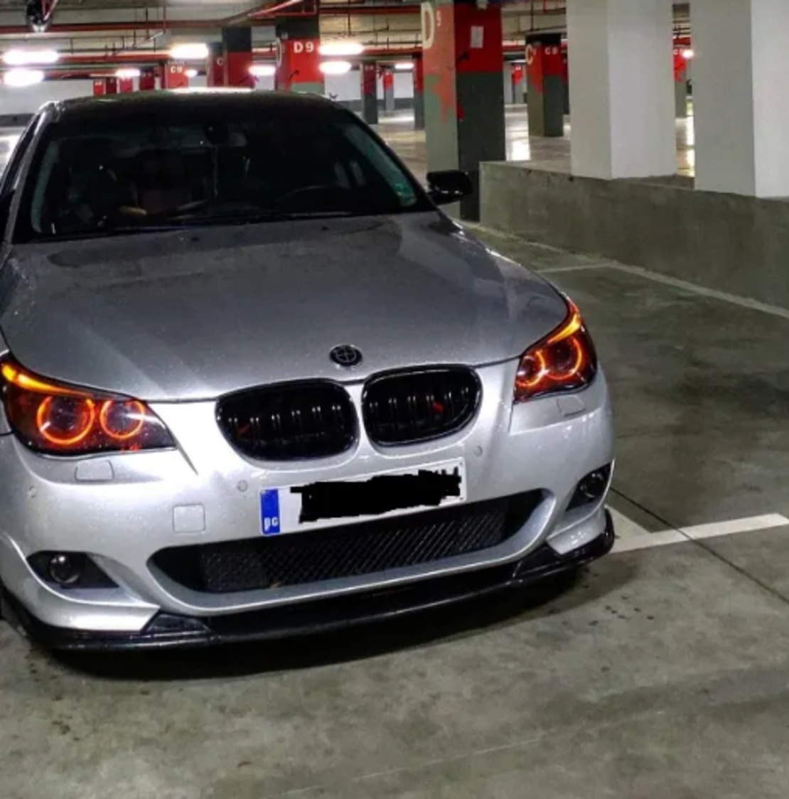 Огнено оранжеви крушки за ангелски очи за BMW E60 E61 E65 E53